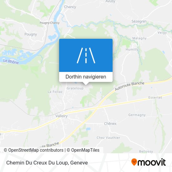 Chemin Du Creux Du Loup Karte