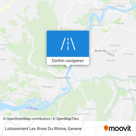 Lotissement Les Rives Du Rhône Karte