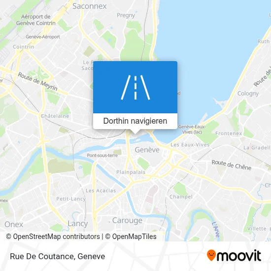 Rue De Coutance Karte