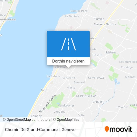 Chemin Du Grand-Communal Karte