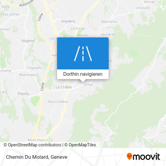 Chemin Du Molard Karte
