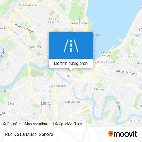 Rue De La Muse Karte