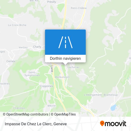 Impasse De Chez Le Clerc Karte