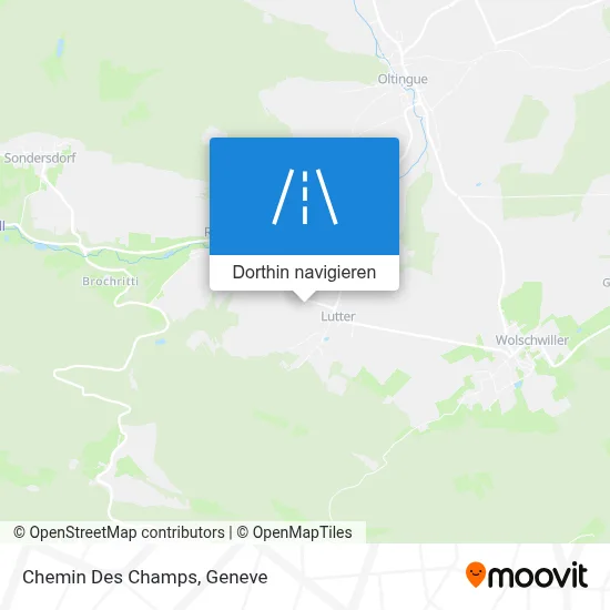 Chemin Des Champs Karte