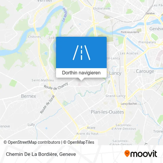 Chemin De La Bordière Karte