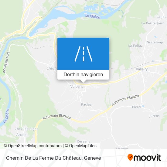 Chemin De La Ferme Du Château Karte
