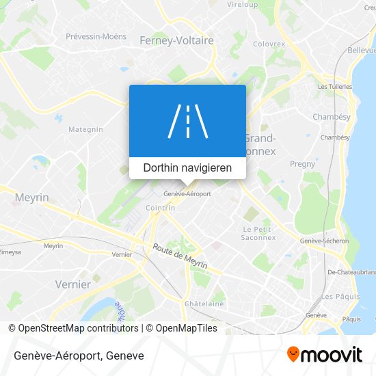 Genève-Aéroport Karte