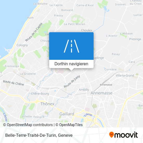 Belle-Terre-Traité-De-Turin Karte