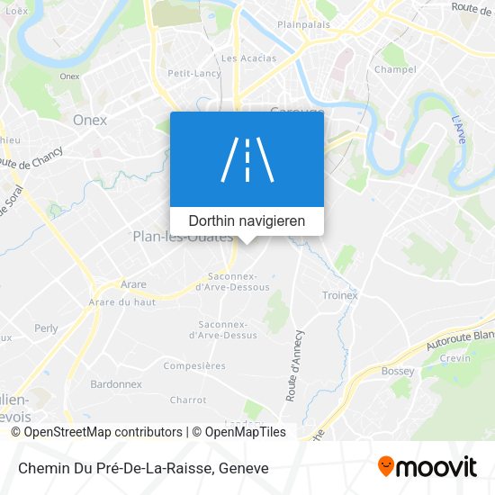 Chemin Du Pré-De-La-Raisse Karte
