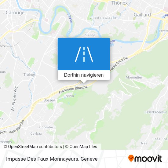 Impasse Des Faux Monnayeurs Karte