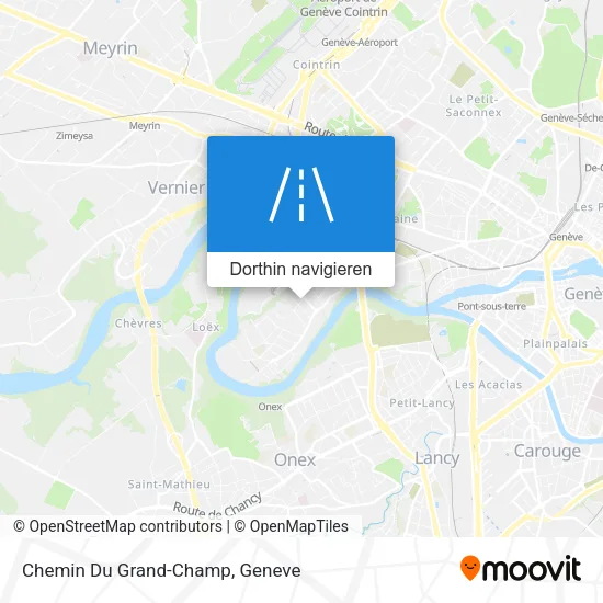 Chemin Du Grand-Champ Karte