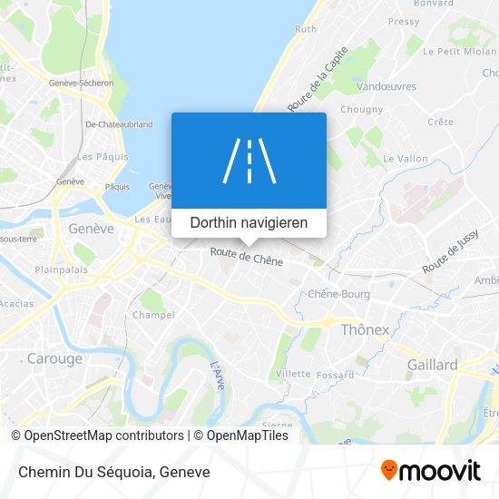 Chemin Du Séquoia Karte