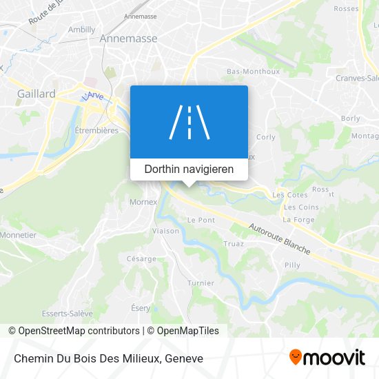Chemin Du Bois Des Milieux Karte