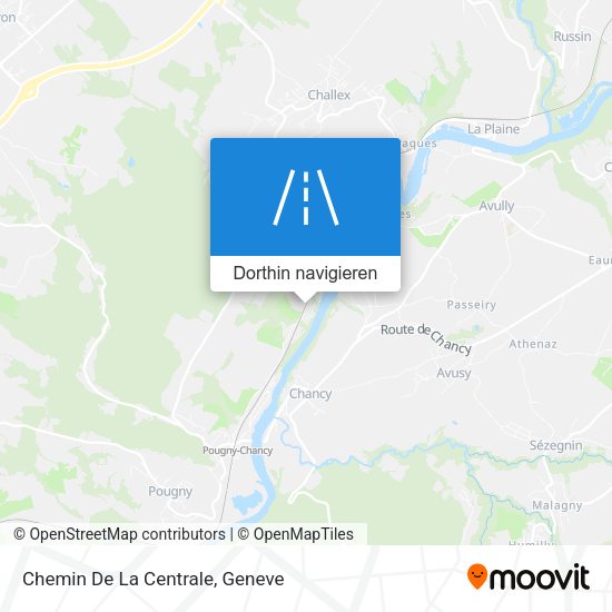 Chemin De La Centrale Karte