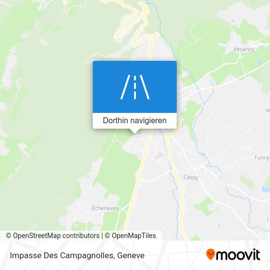 Impasse Des Campagnolles Karte