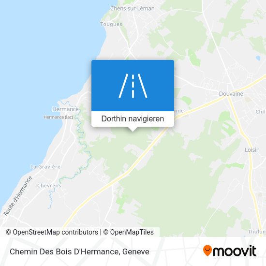 Chemin Des Bois D'Hermance Karte