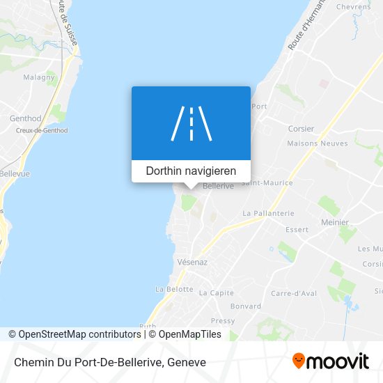 Chemin Du Port-De-Bellerive Karte