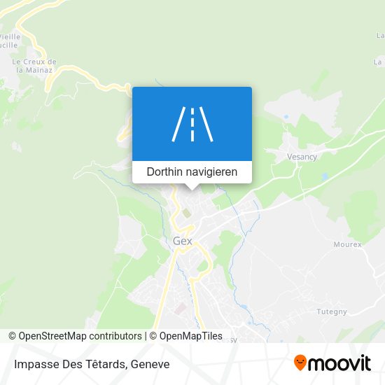 Impasse Des Têtards Karte