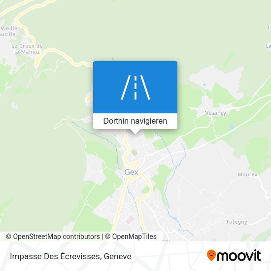 Impasse Des Écrevisses Karte
