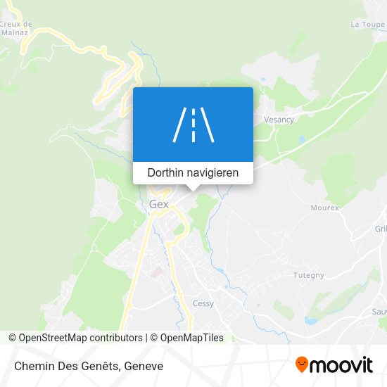 Chemin Des Genêts Karte