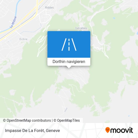 Impasse De La Forêt Karte