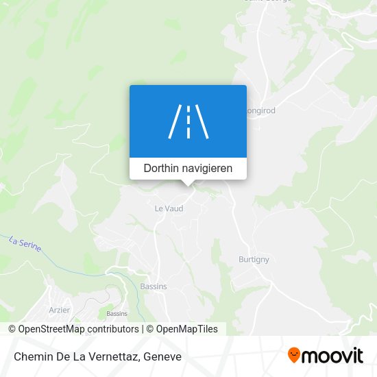 Chemin De La Vernettaz Karte