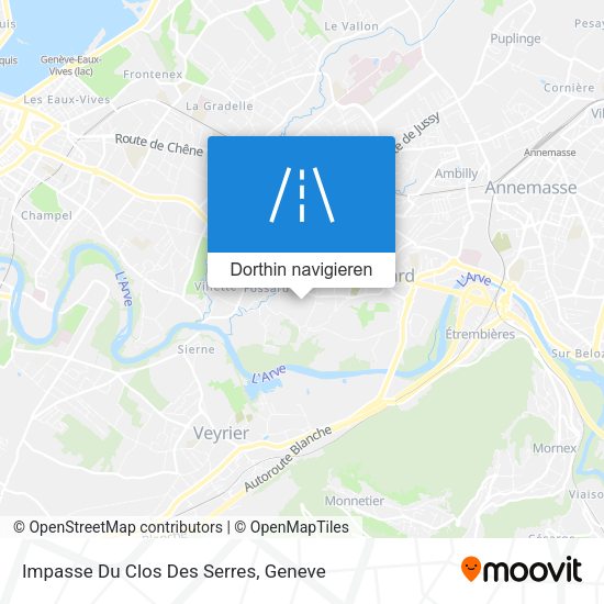 Impasse Du Clos Des Serres Karte