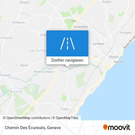 Chemin Des Écureuils Karte