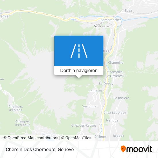 Chemin Des Chômeurs Karte