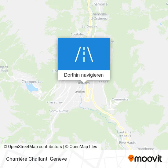 Charrière Challant Karte