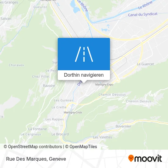 Rue Des Marques Karte