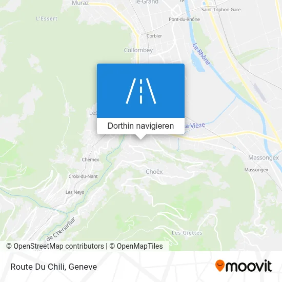 Route Du Chili Karte