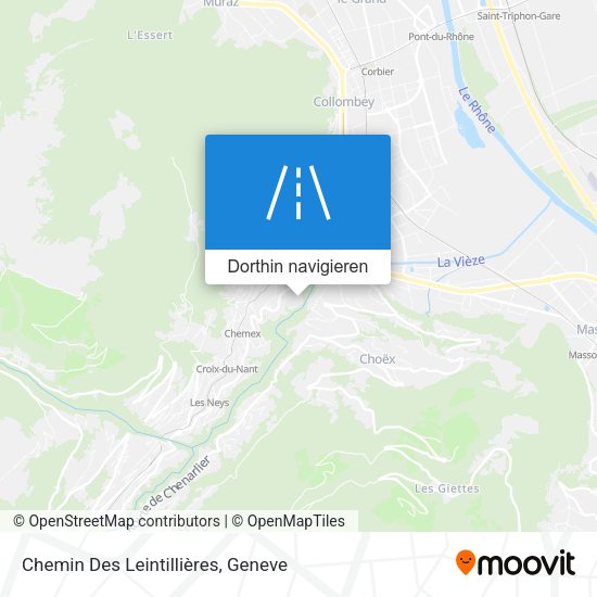 Chemin Des Leintillières Karte
