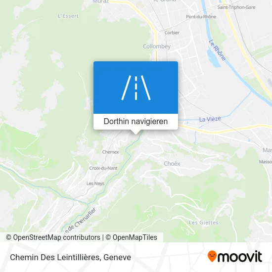 Chemin Des Leintillières Karte