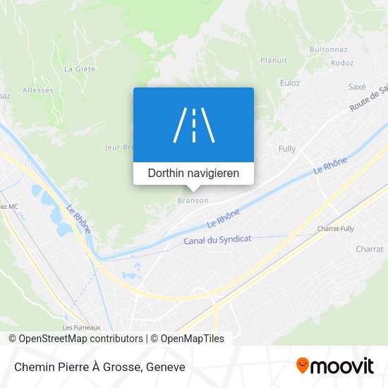 Chemin Pierre À Grosse Karte