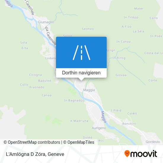 L'Amlögna D Zóra Karte