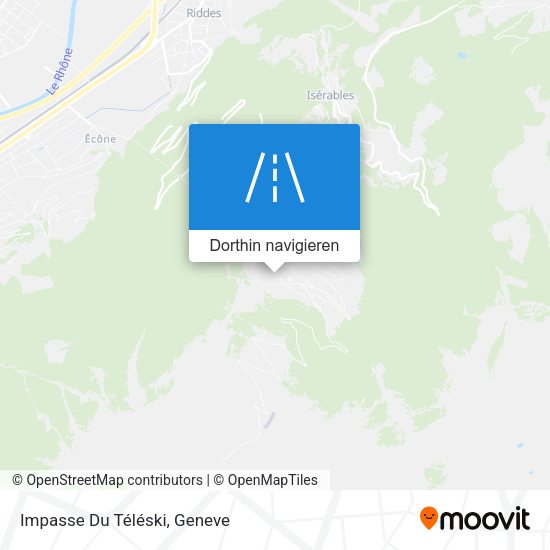 Impasse Du Téléski Karte