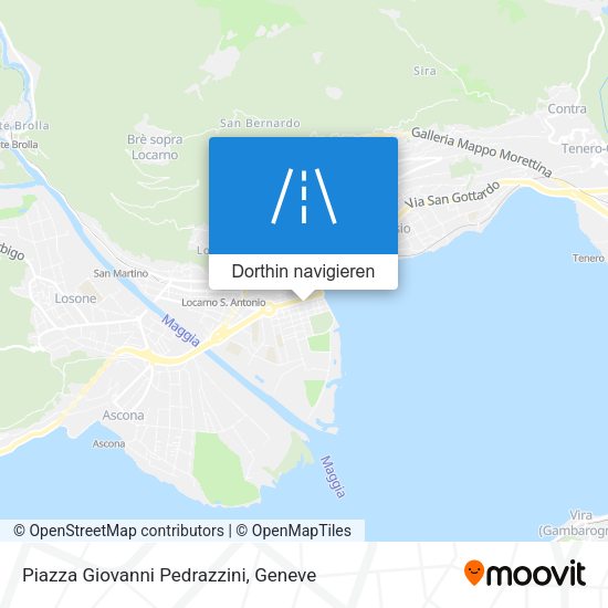 Piazza Giovanni Pedrazzini Karte