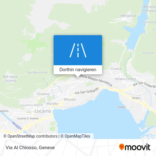 Via Al Chiosso Karte