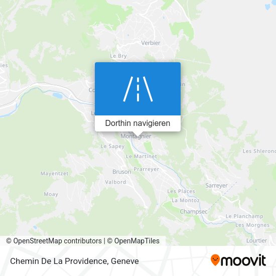 Chemin De La Providence Karte