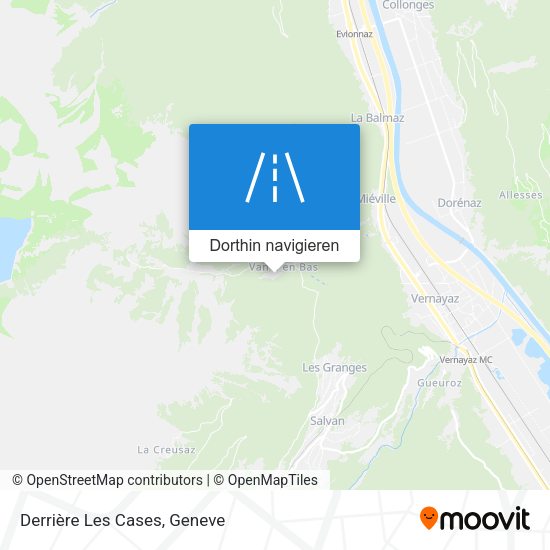 Derrière Les Cases Karte