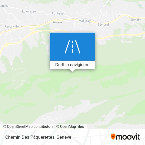 Chemin Des Pâquerettes Karte