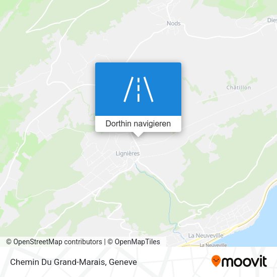 Chemin Du Grand-Marais Karte