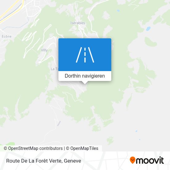 Route De La Forêt Verte Karte