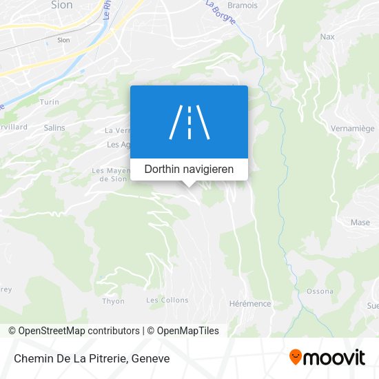Chemin De La Pitrerie Karte