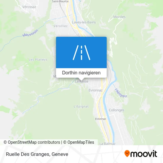 Ruelle Des Granges Karte