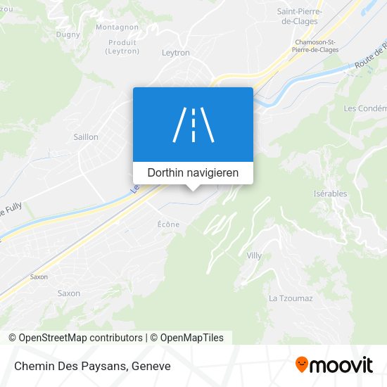Chemin Des Paysans Karte