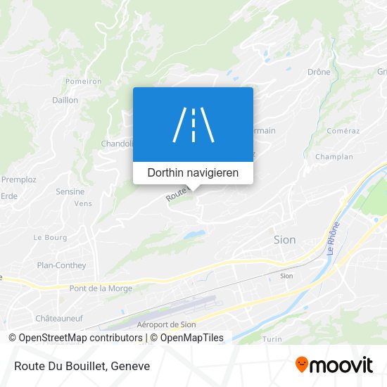 Route Du Bouillet Karte