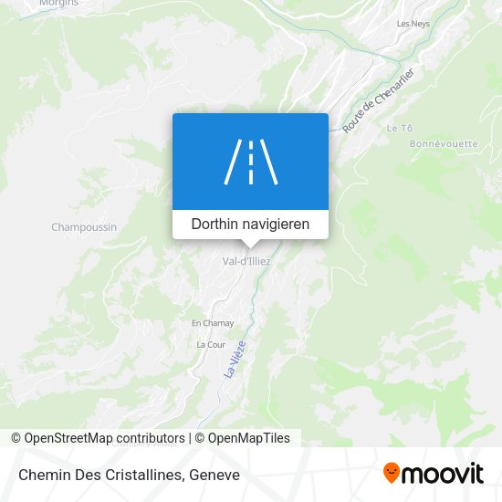 Chemin Des Cristallines Karte