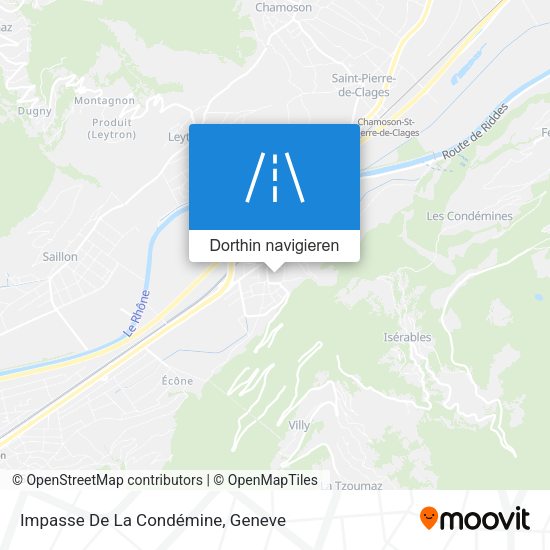 Impasse De La Condémine Karte